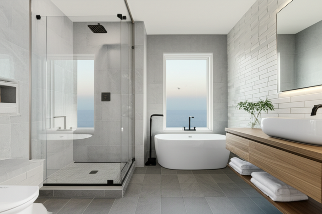 Bathroom Renovation - Build Dog Construction Maryland DC